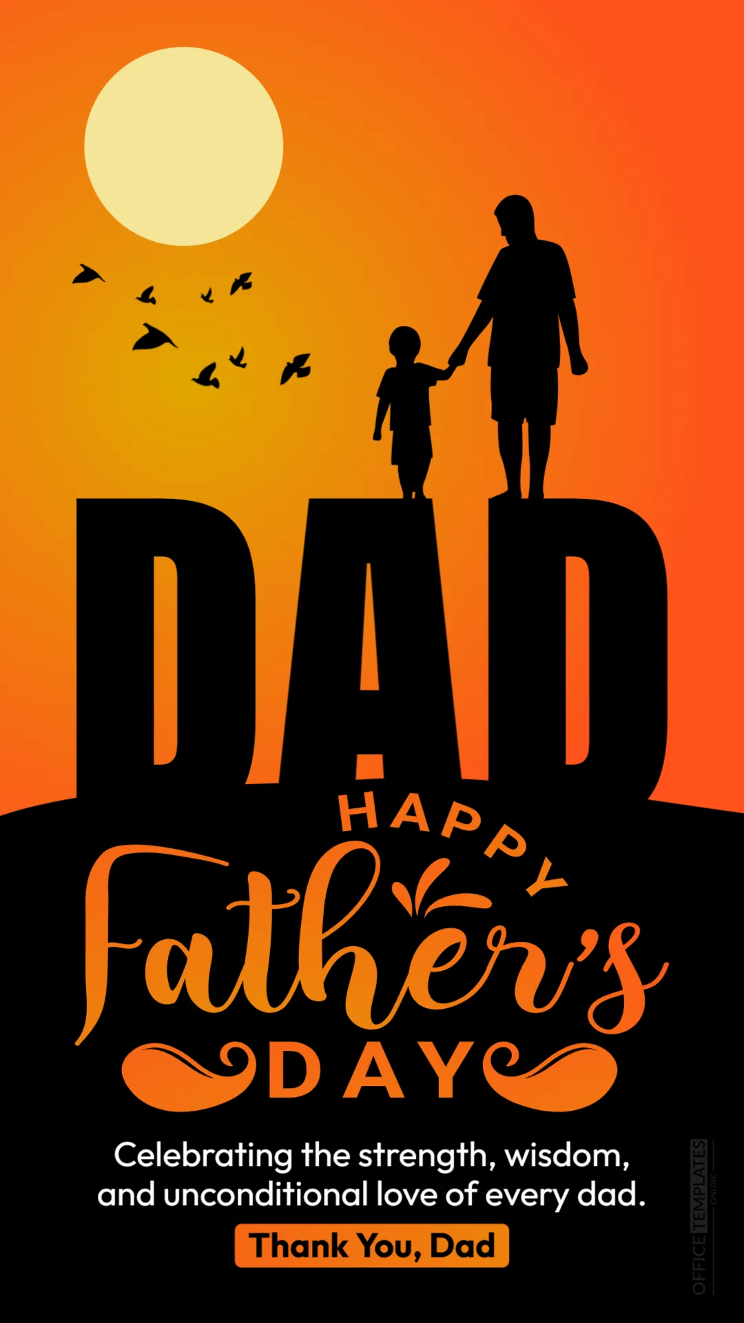 Father’s Day Instagram Story Template – Editable & Downloadable Online