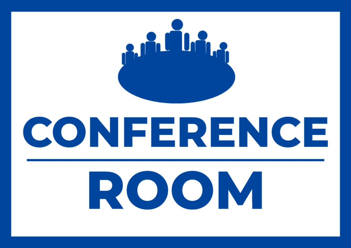 Coonference Room Sign Template