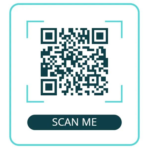 Scan Me QR Sticker Template