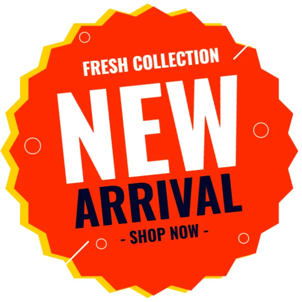 New Arrival Sticker Template