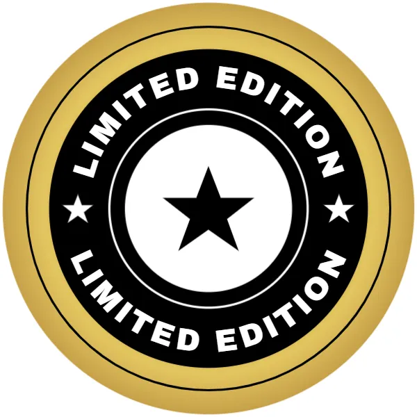 Limited Edition Sticker Template
