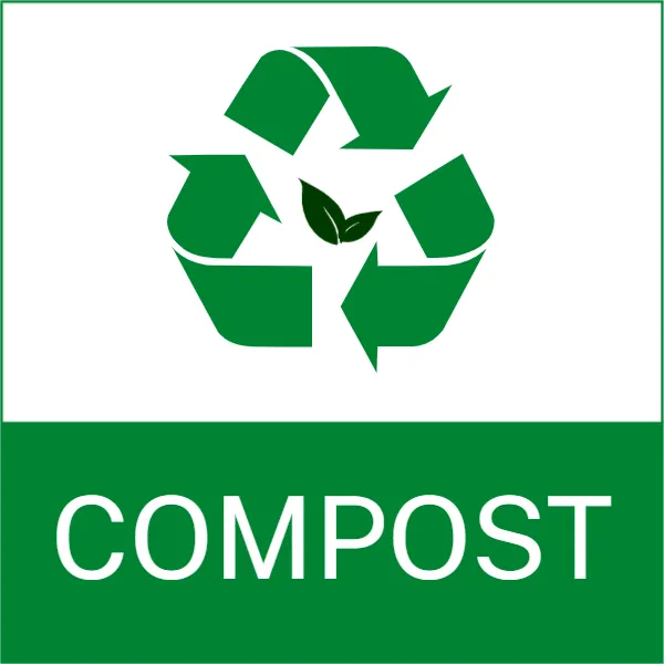Compost Bin Sticker Template