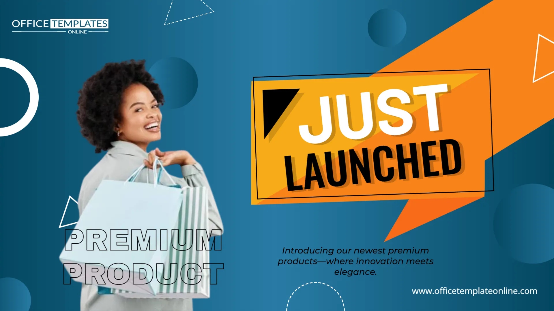 Just Launched Premium Product Showcase Banner Template