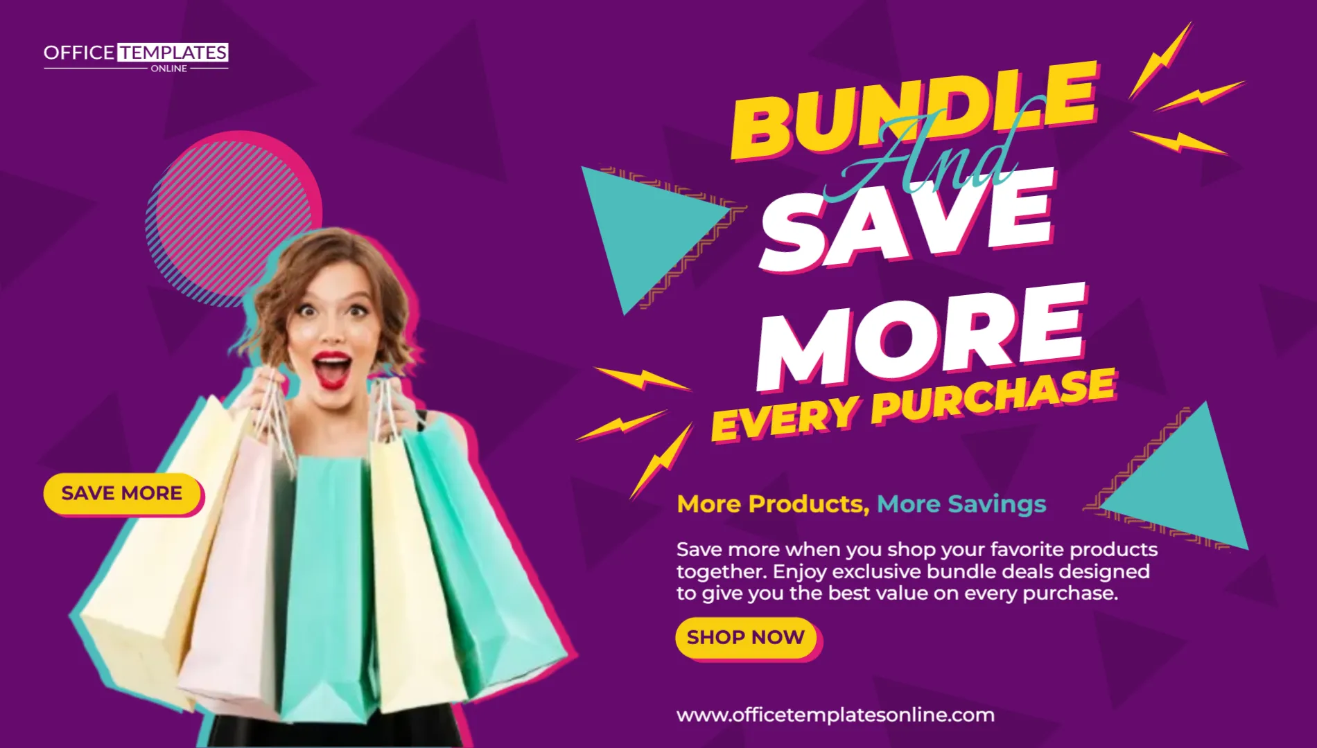 Bundle And Save More Every Purchase Banner Template