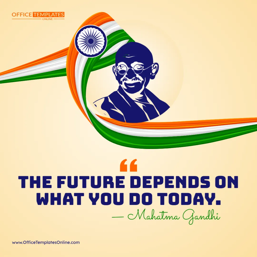 India Independence Day Quote Template – Edit Online & Download