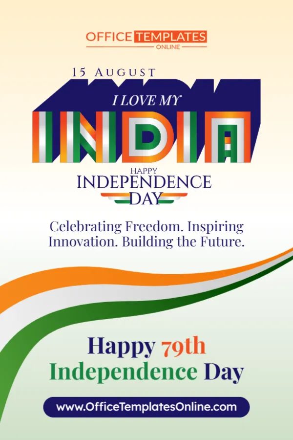 Digital Independence Day Postcard Template – Edit Online & Download