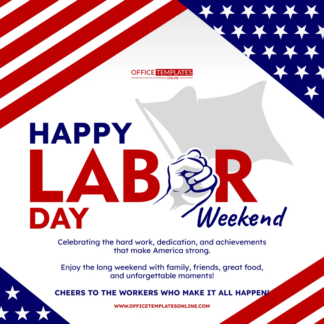 Labor Day Weekend Instagram Post Template – Customize Online Free