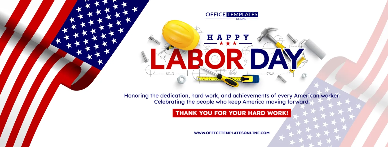 Labor Day Facebook Cover Template – Customize Online Free