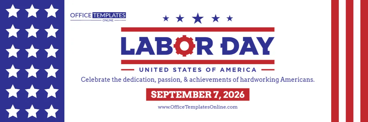 Labor Day Email Header Template