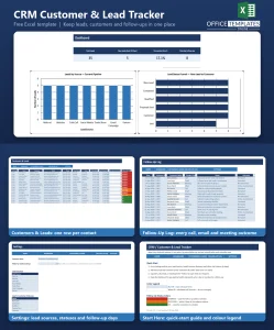 Free Excel CRM Template for Small Businesses and Freelancers