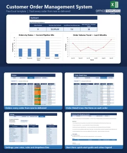 Free Excel Order Management Template for Small Businesses
