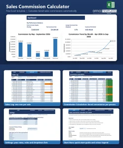 Free Excel Sales Commission Calculator Template