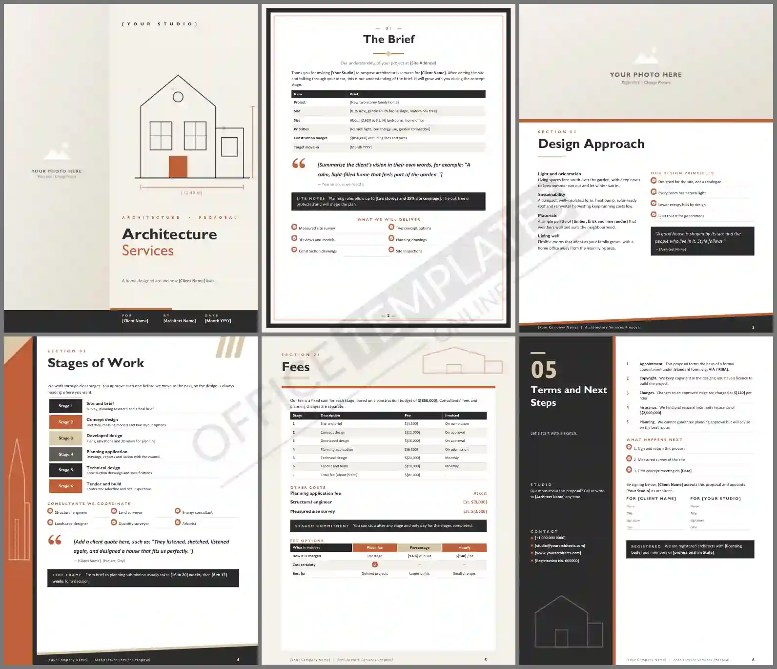 Architecture Services Proposal - Preview