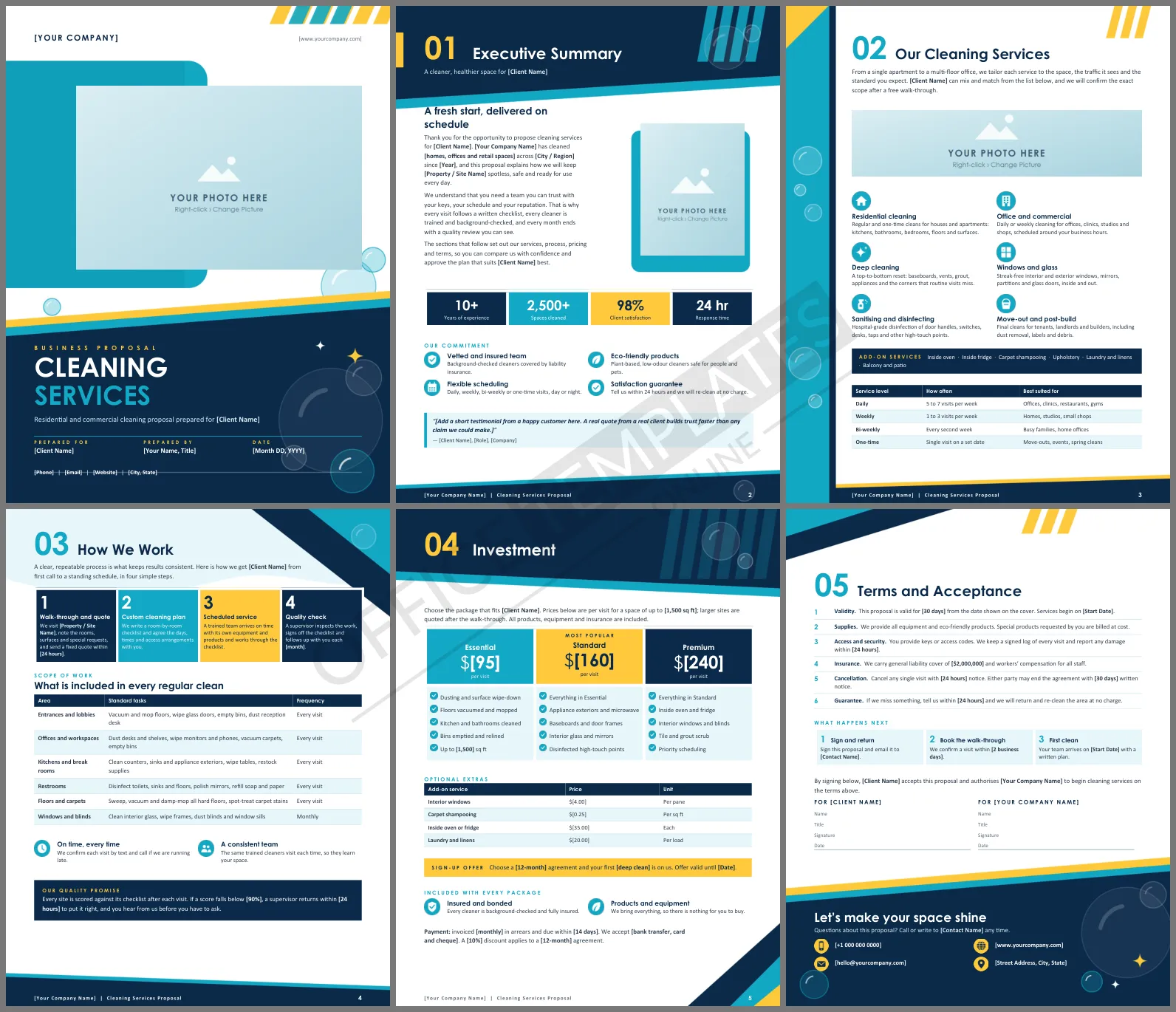 Cleaning Services Proposal
