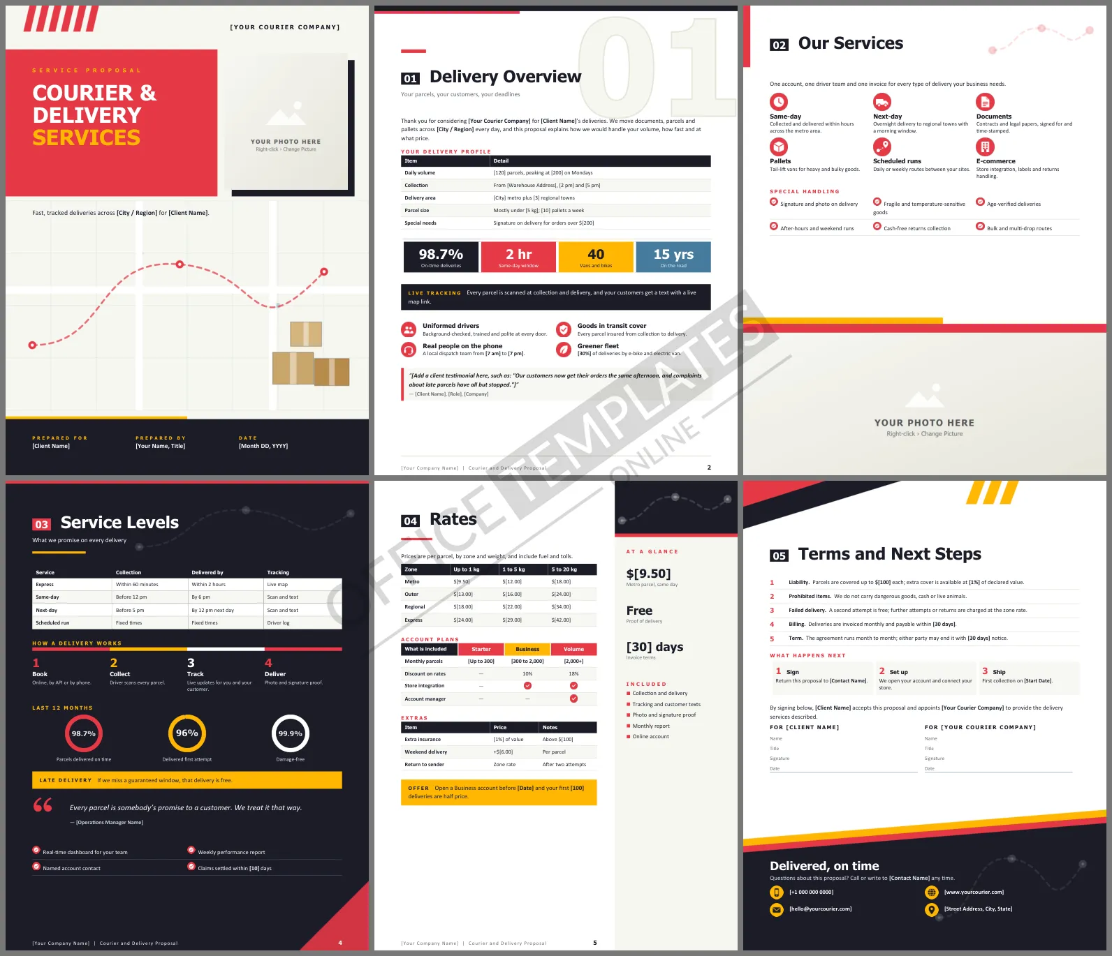 Courier and Delivery Services Proposal