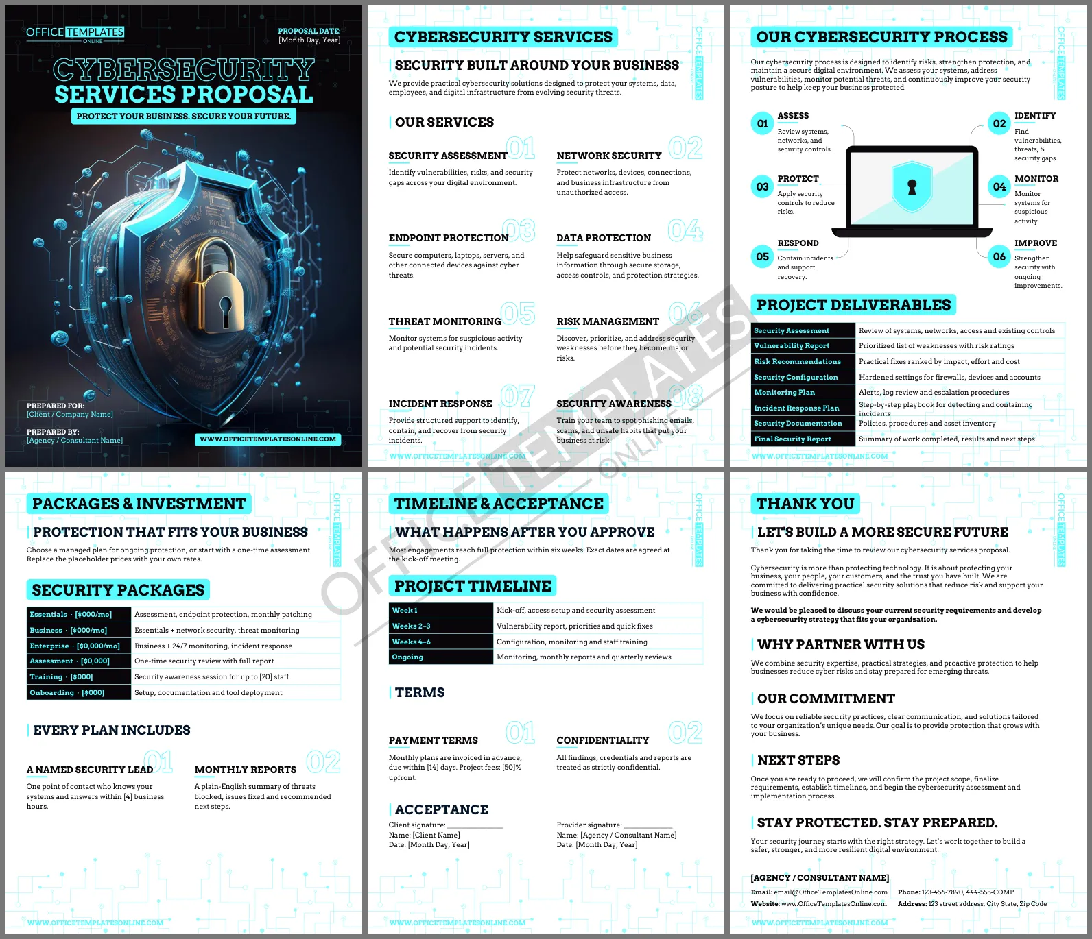 Cybersecurity Services Proposal