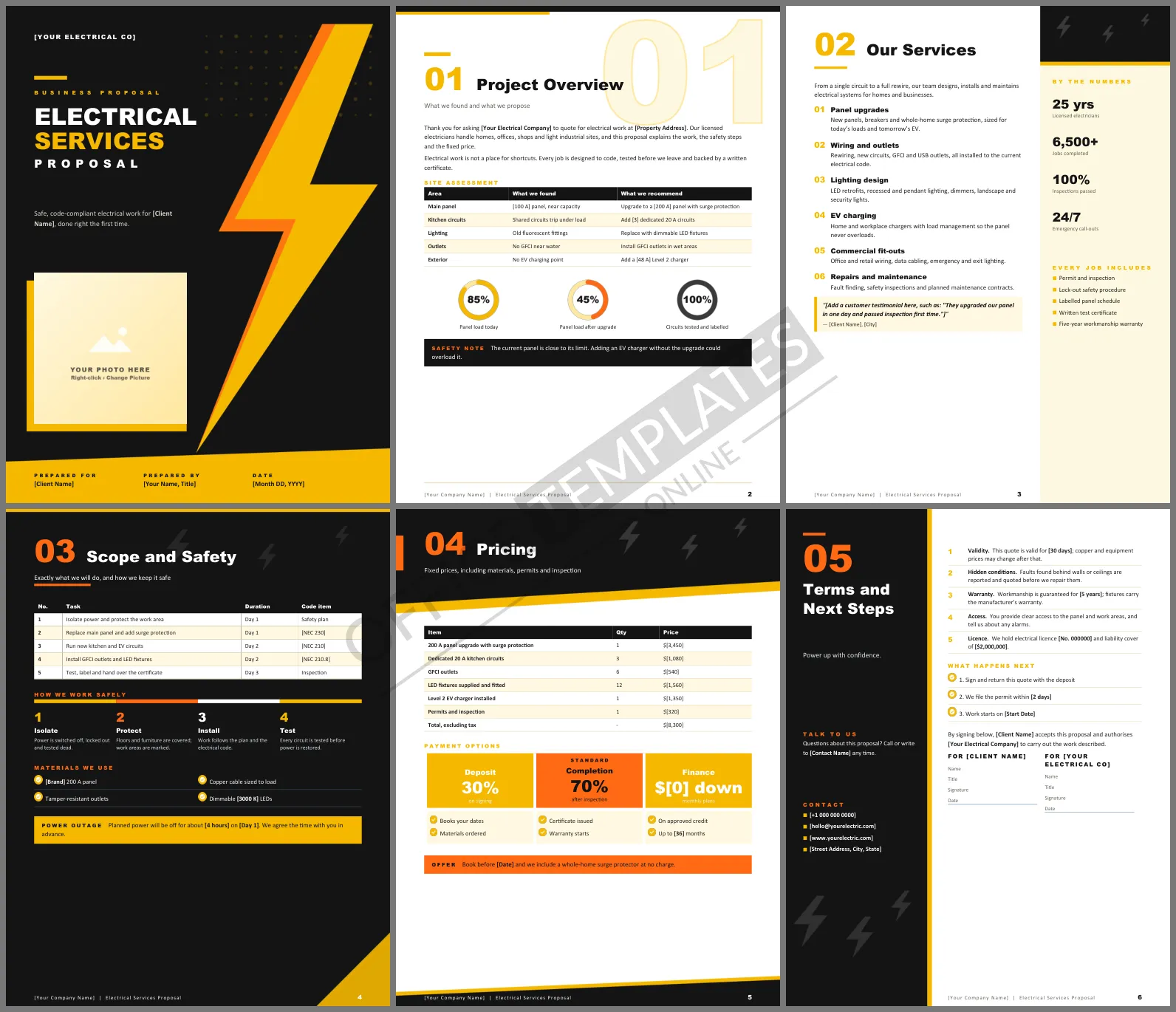 Electrical Services Proposal