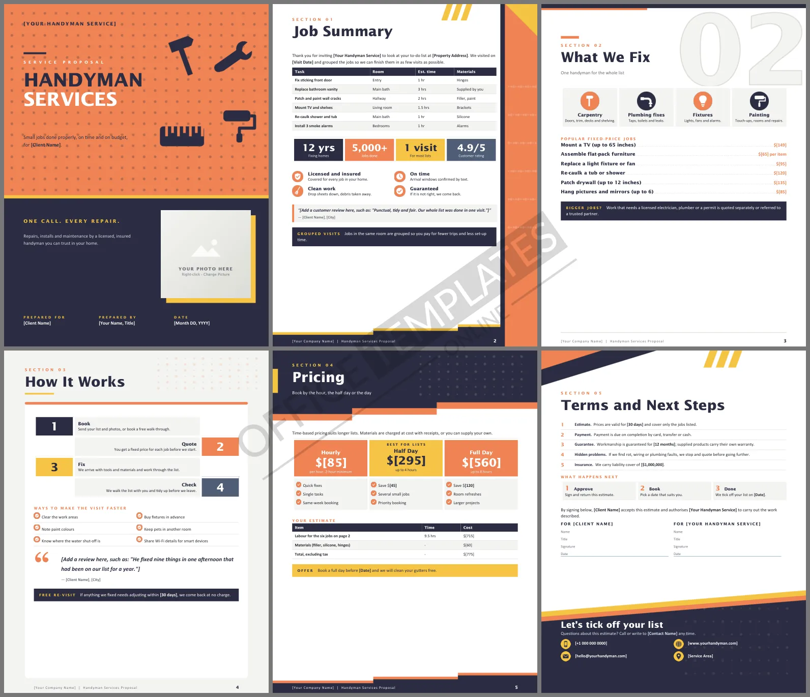 Handyman Services Proposal