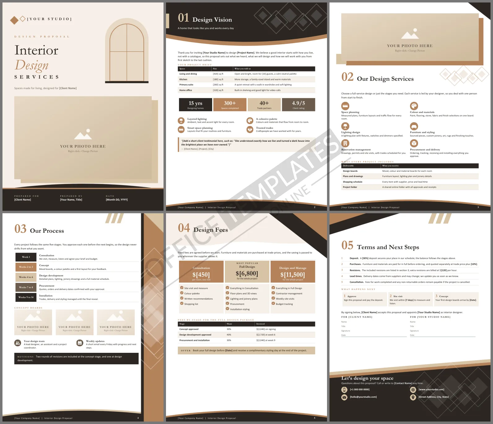 Interior Design Services Proposal