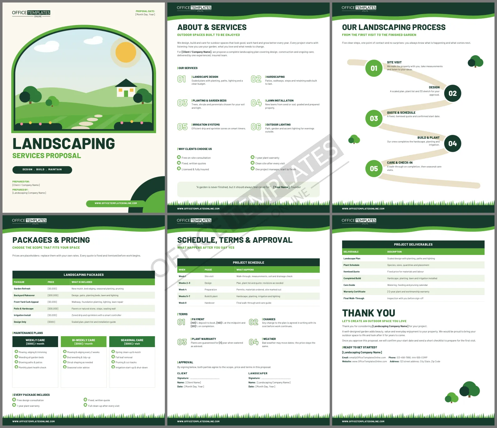 Landscaping Services Proposal