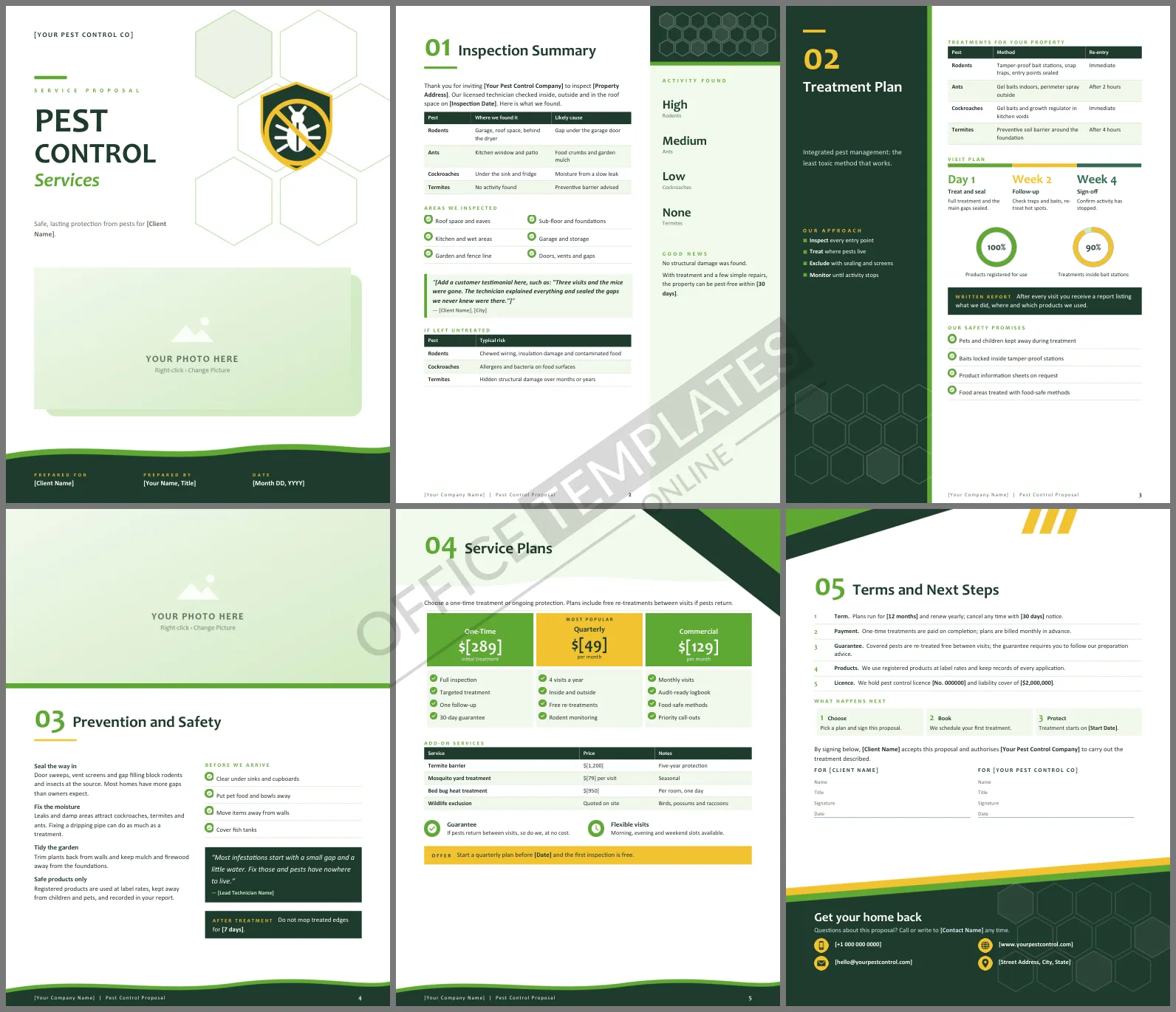 Pest Control Services Proposal