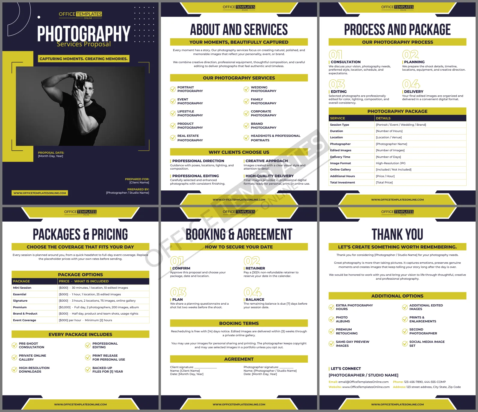 Photography Services Proposal