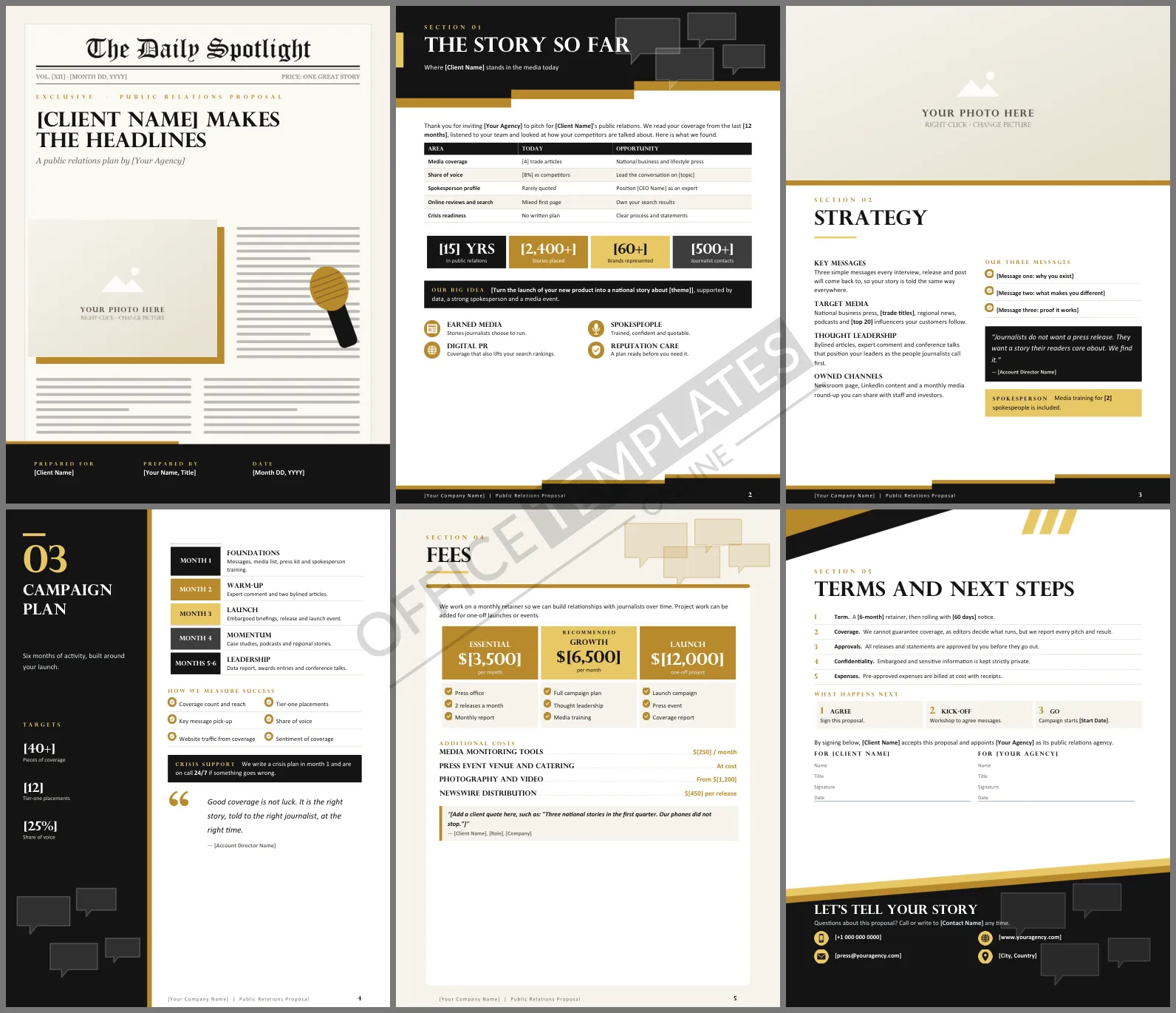Public Relations Services Proposal