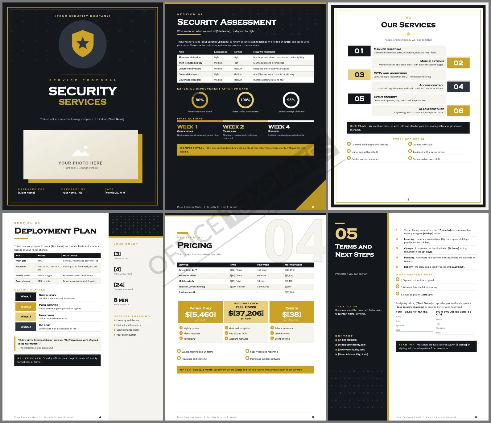 Security Services Proposal