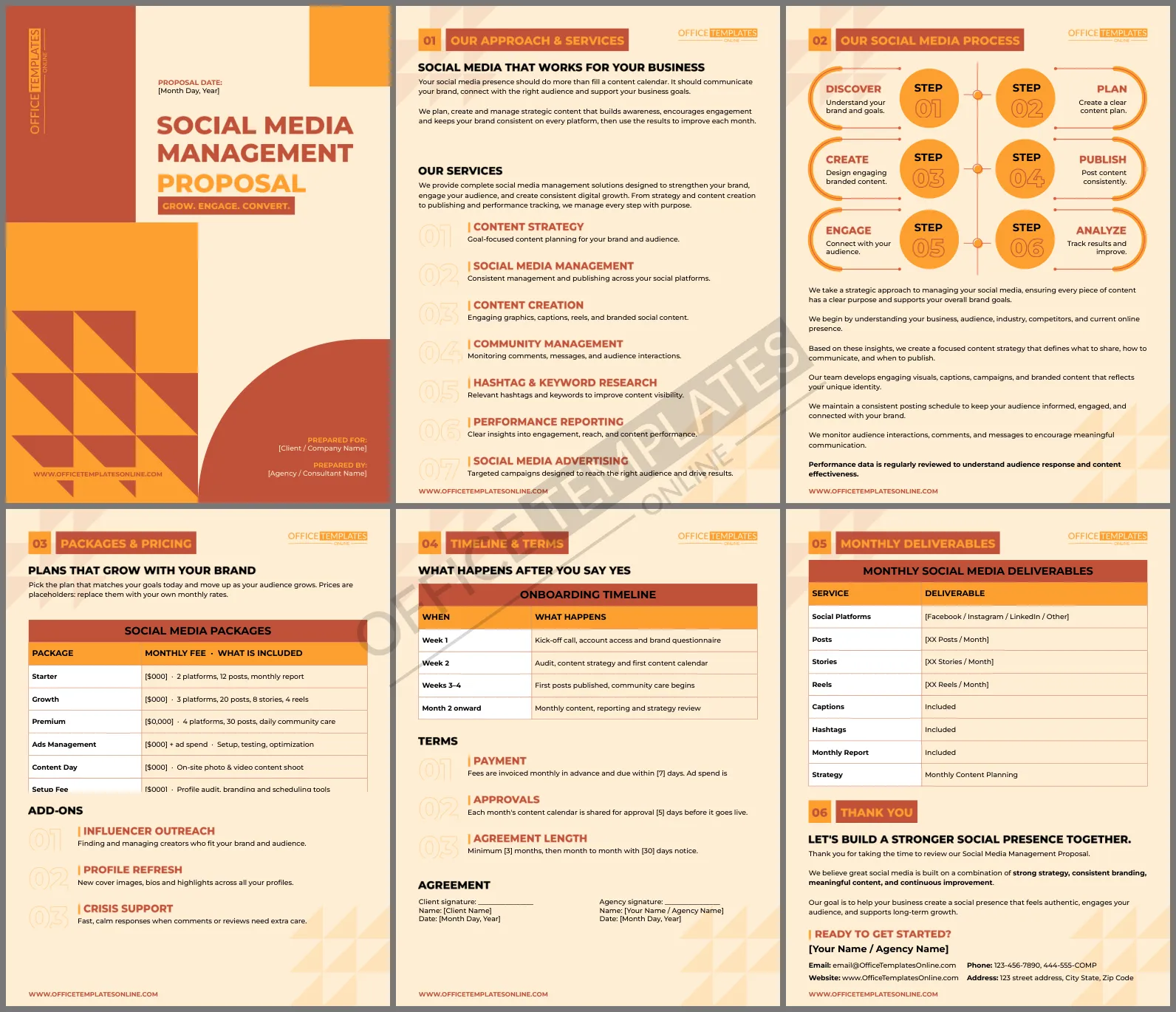 Social Media Management Proposal