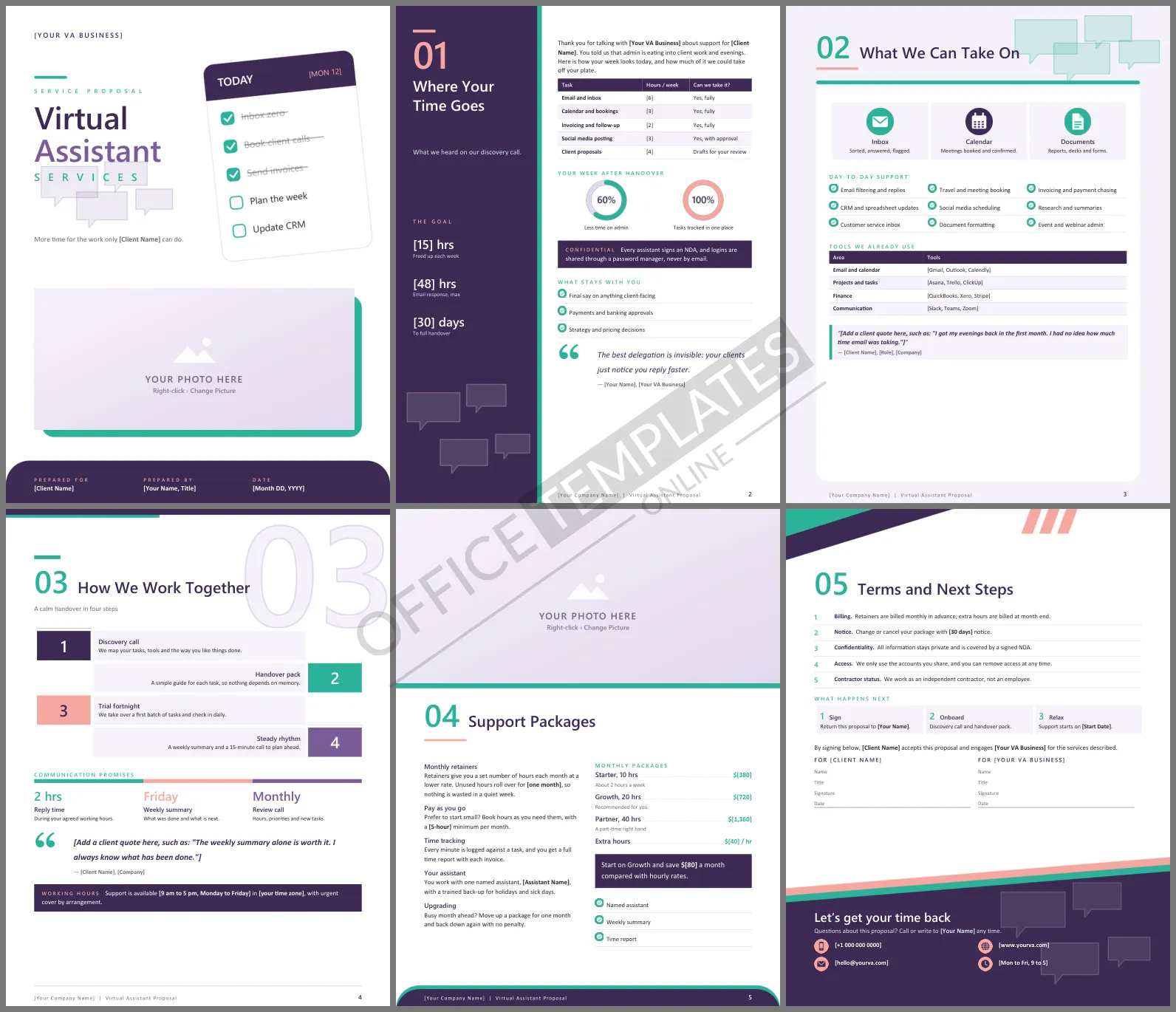 Virtual Assistant Services Proposal
