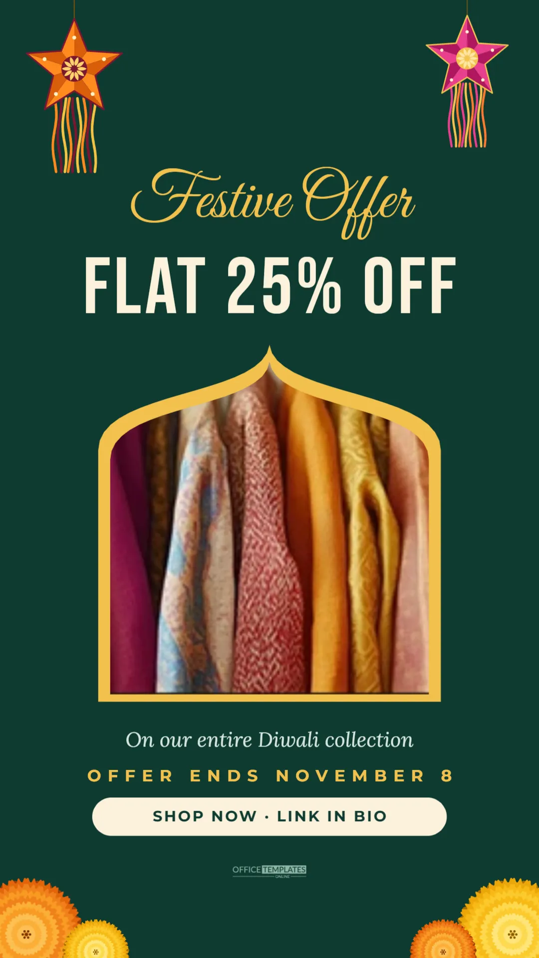 Diwali Offer Instagram Story Template (1080 x 1920 px)